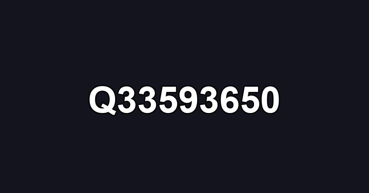 Q33593650