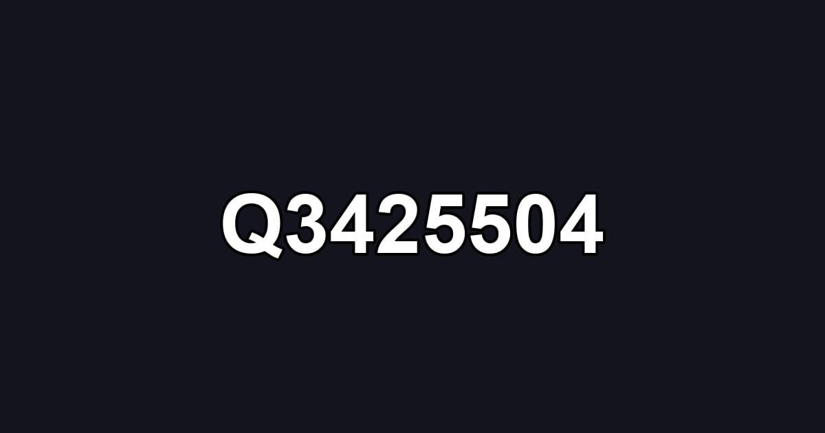 Q3425504