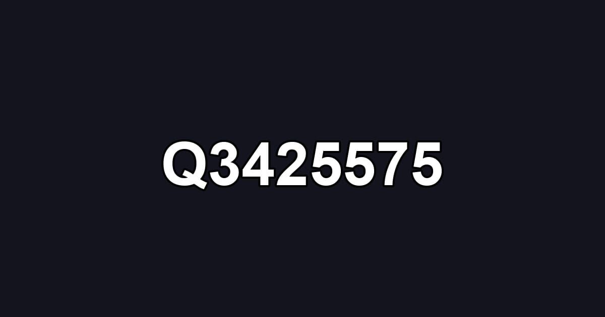 Q3425575