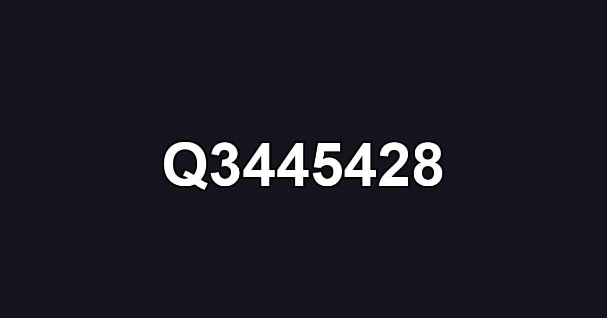 Q3445428