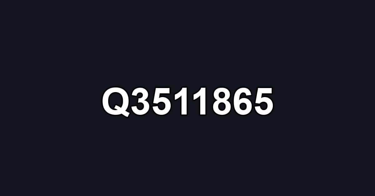 Q3511865
