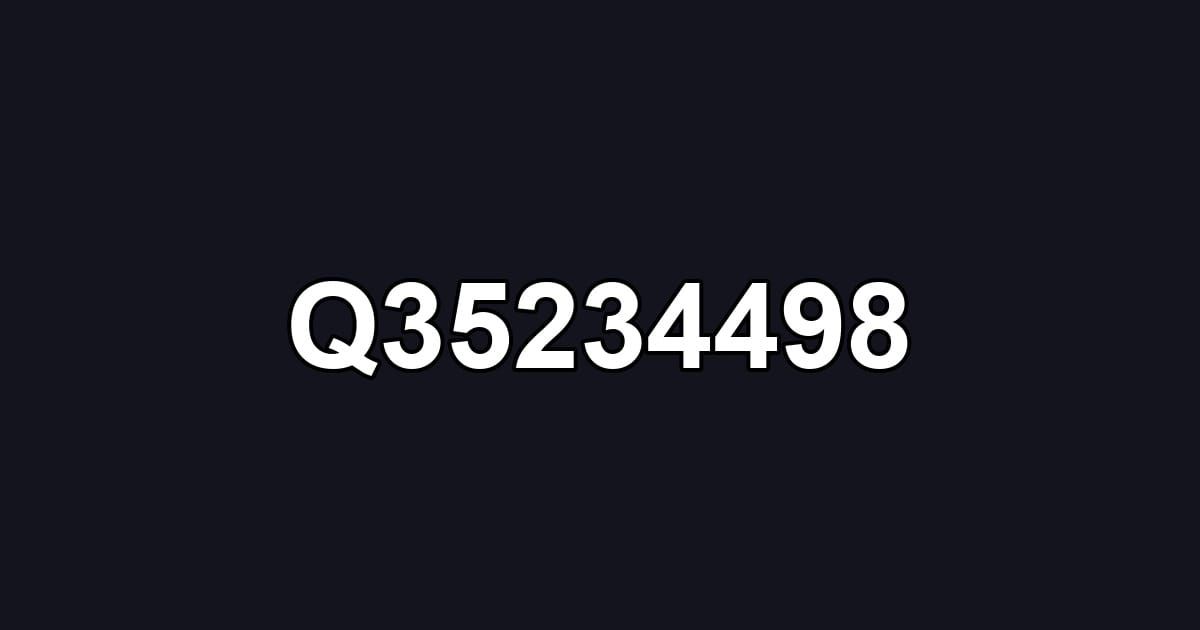 Q35234498