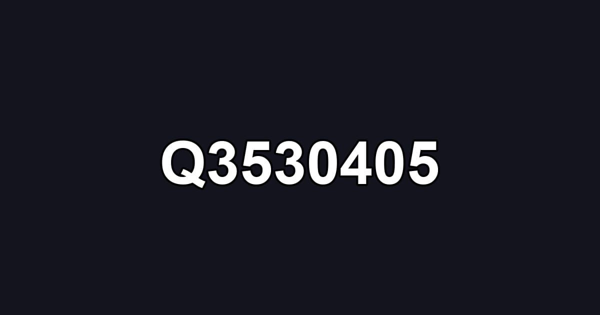 Q3530405