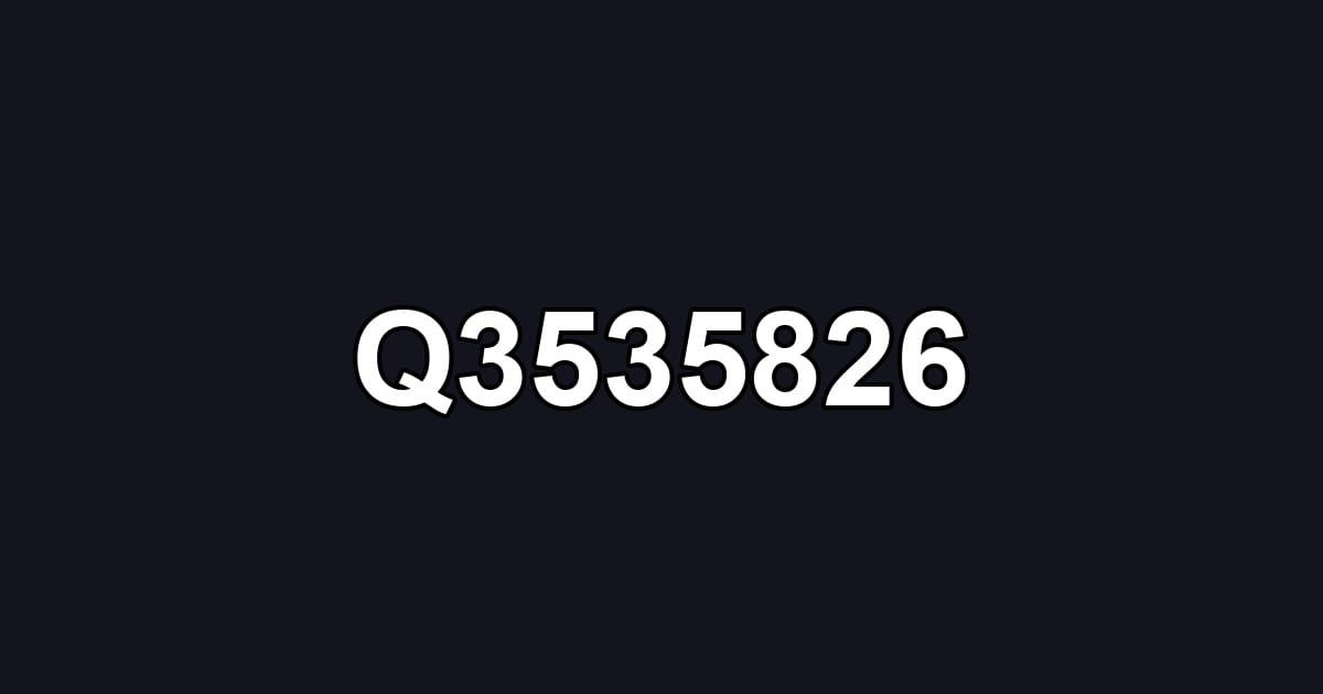 Q3535826
