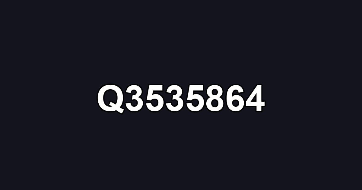 Q3535864