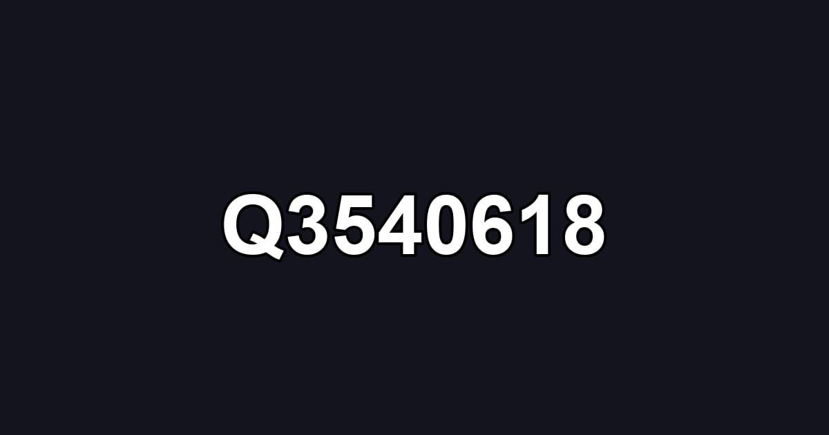 Q3540618
