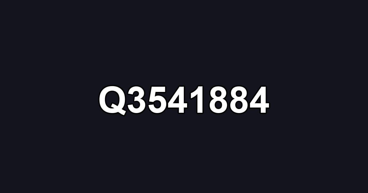 Q3541884