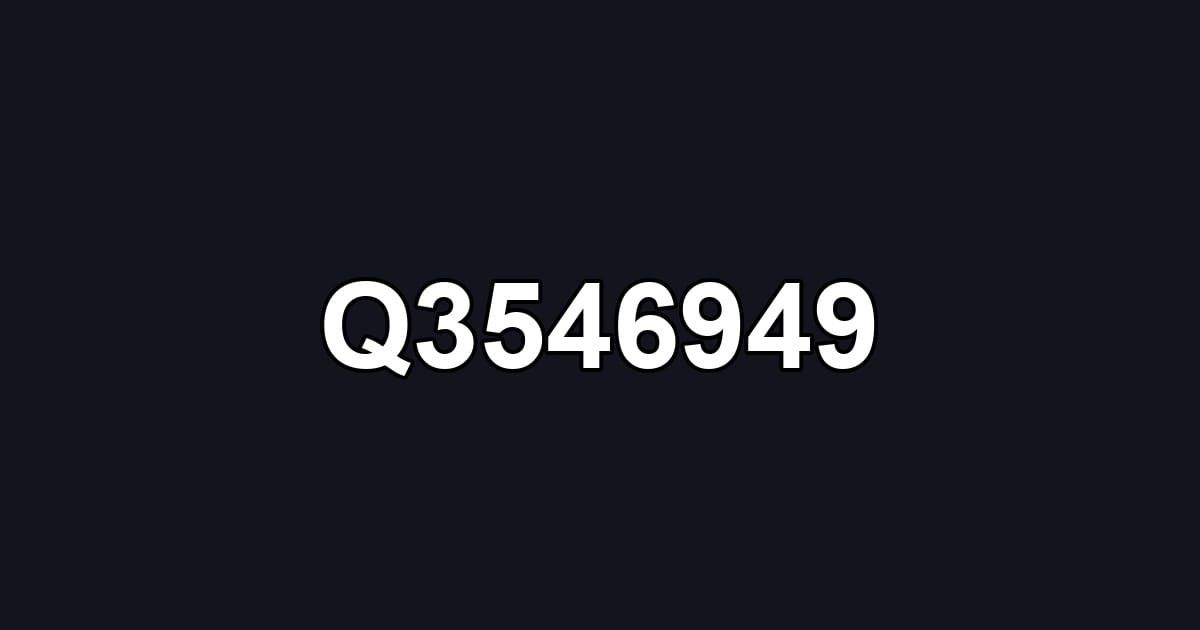 Q3546949