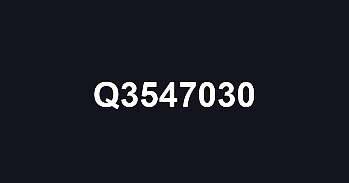 Q3547030