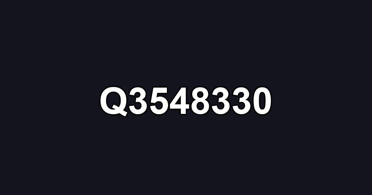 Q3548330