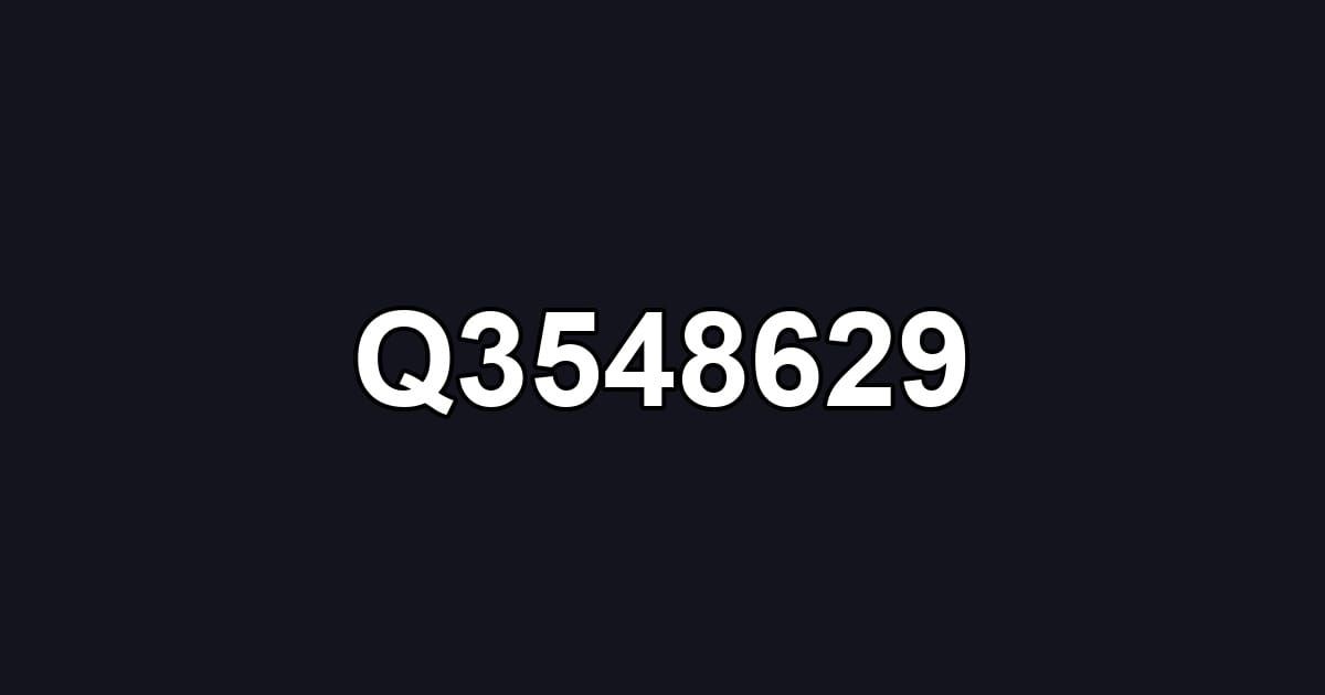 Q3548629