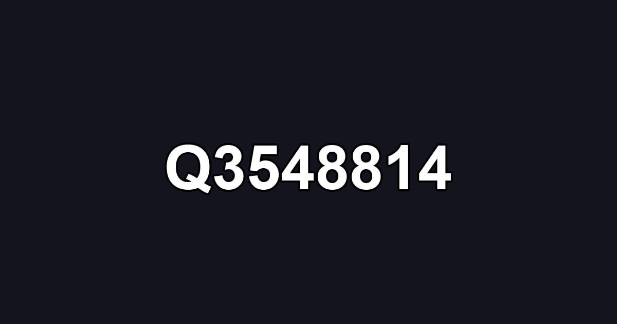 Q3548814