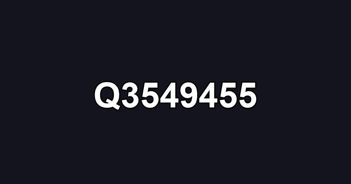 Q3549455