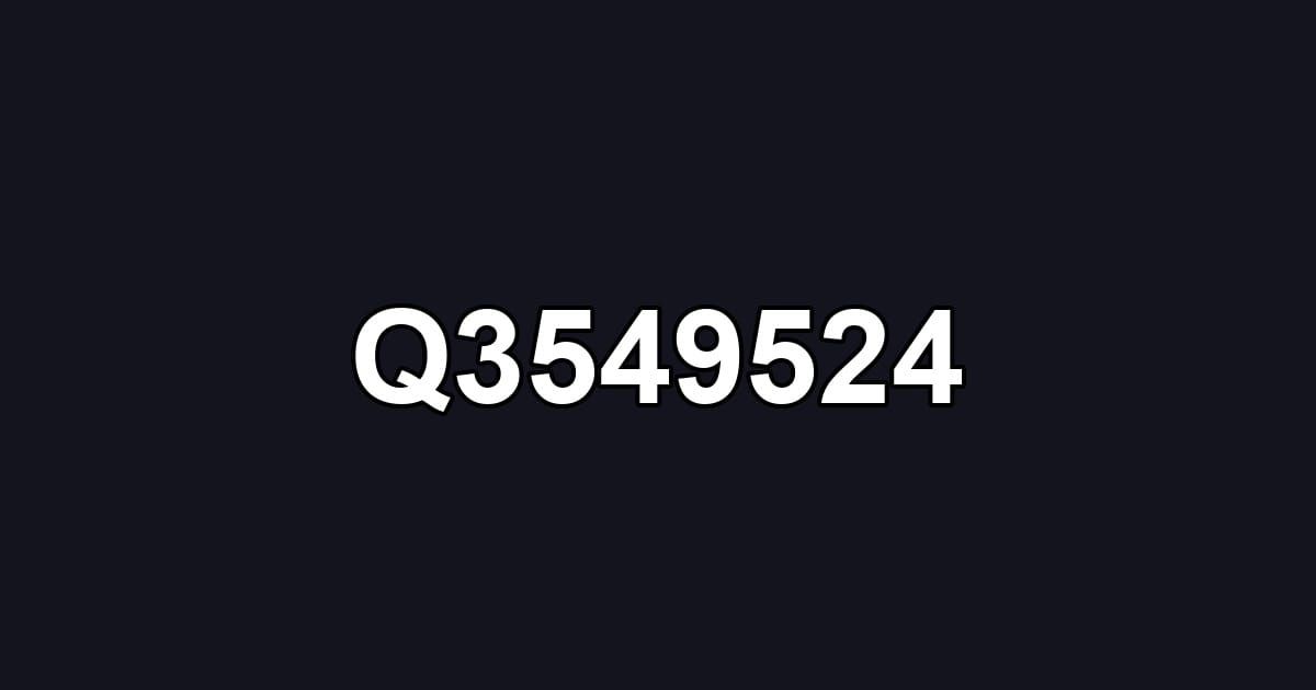 Q3549524