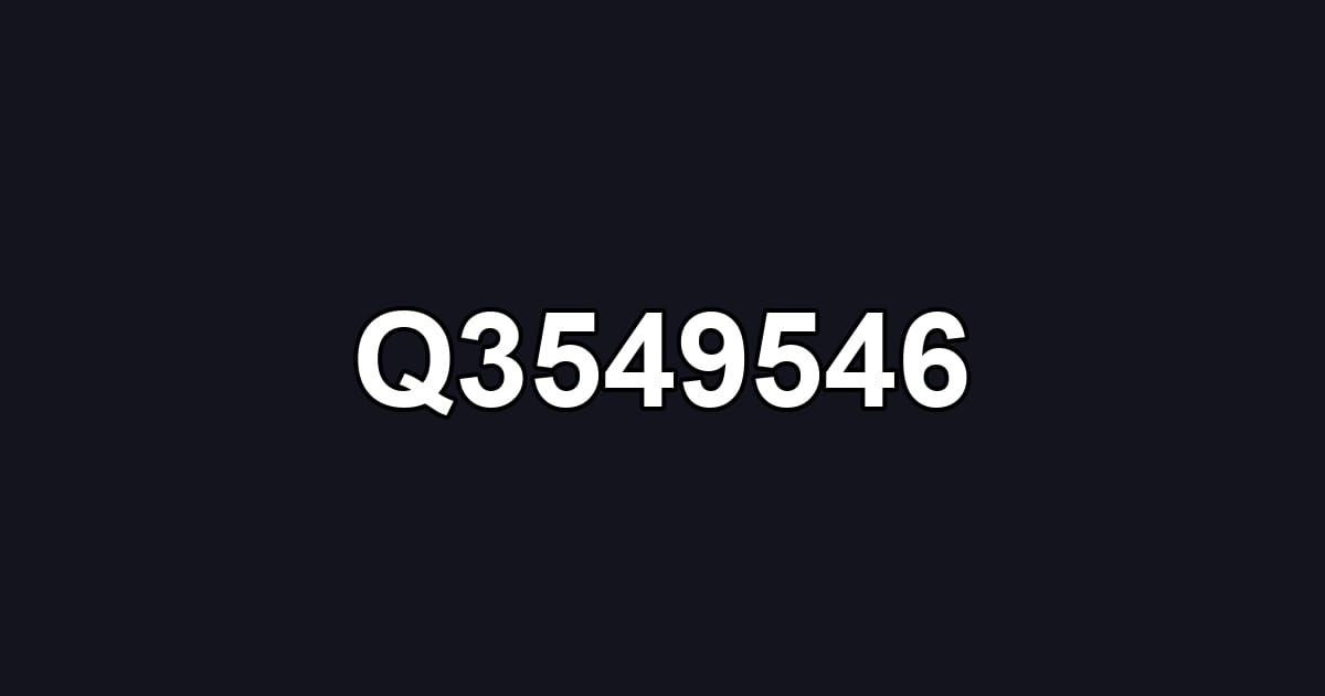 Q3549546