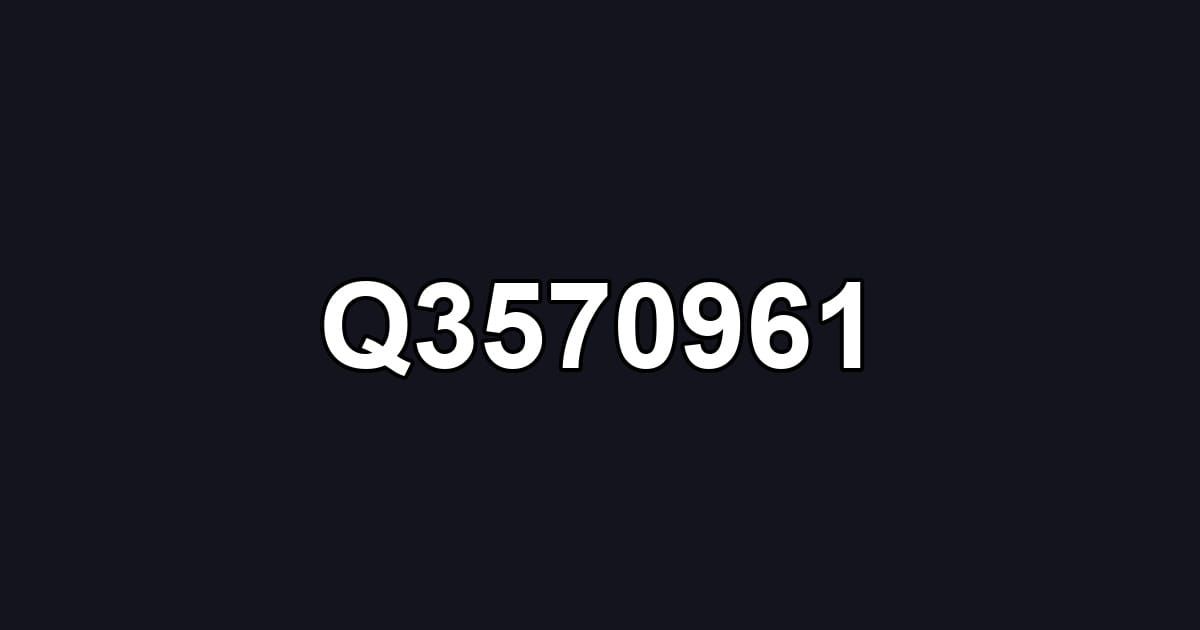 Q3570961