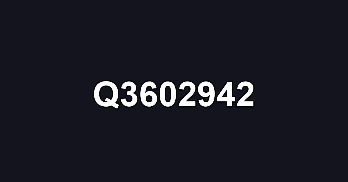 Q3602942