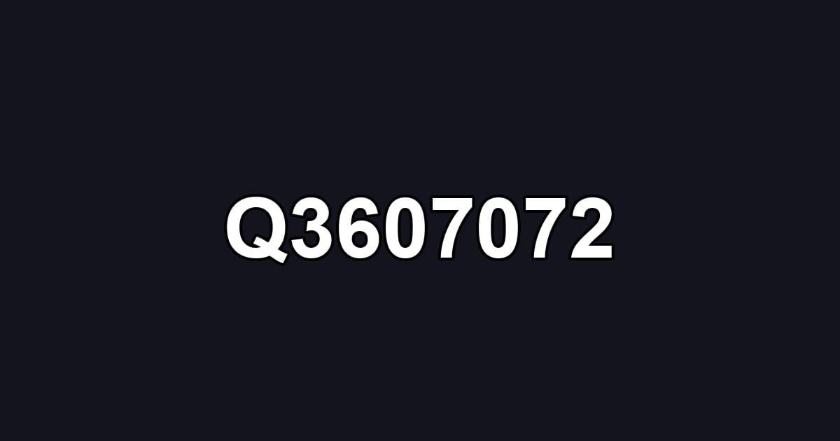 Q3607072