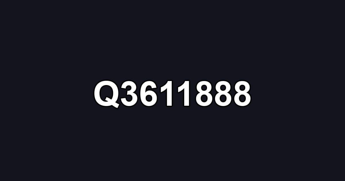 Q3611888