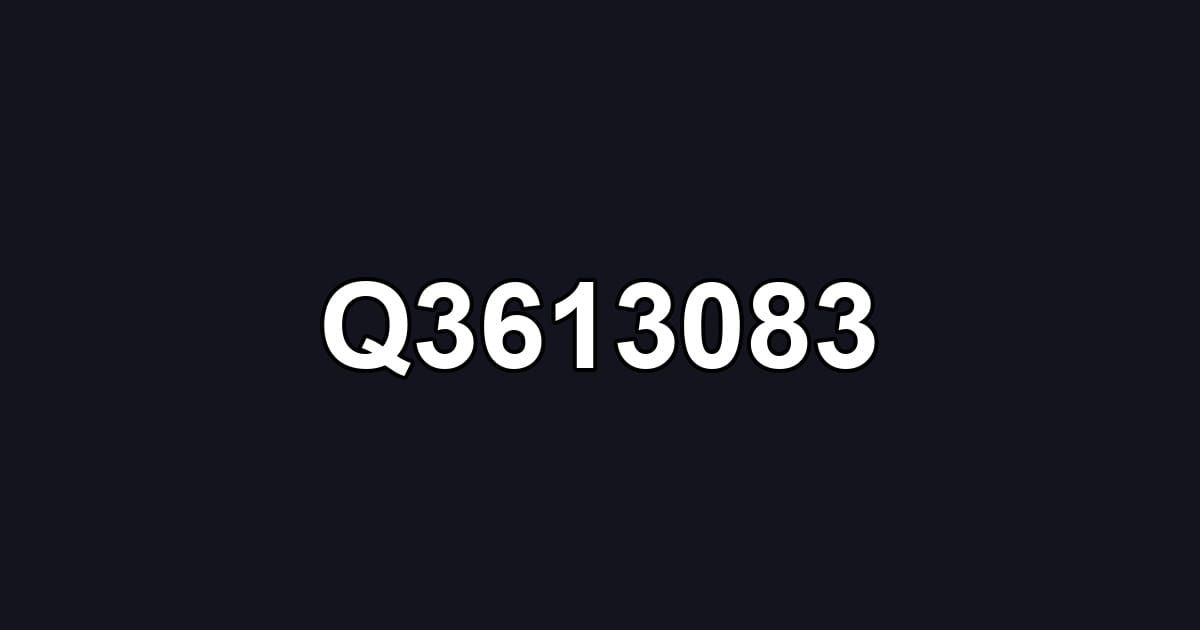 Q3613083