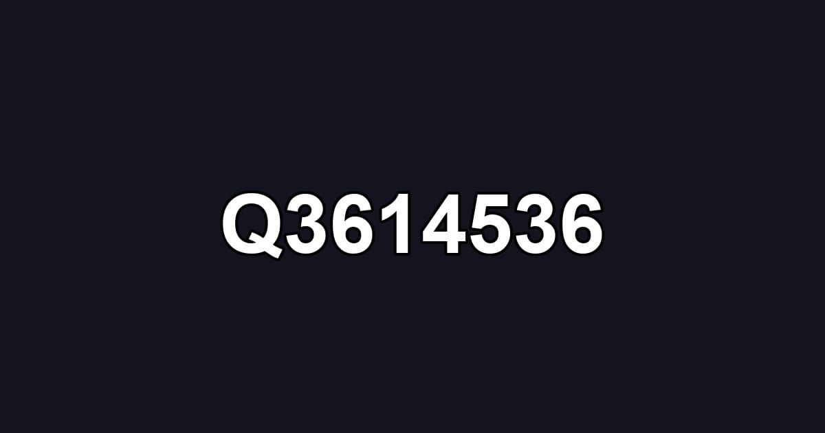 Q3614536