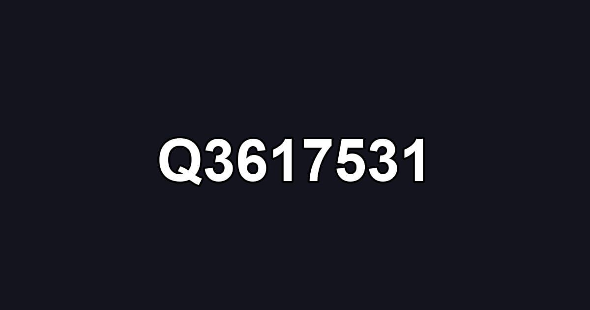Q3617531