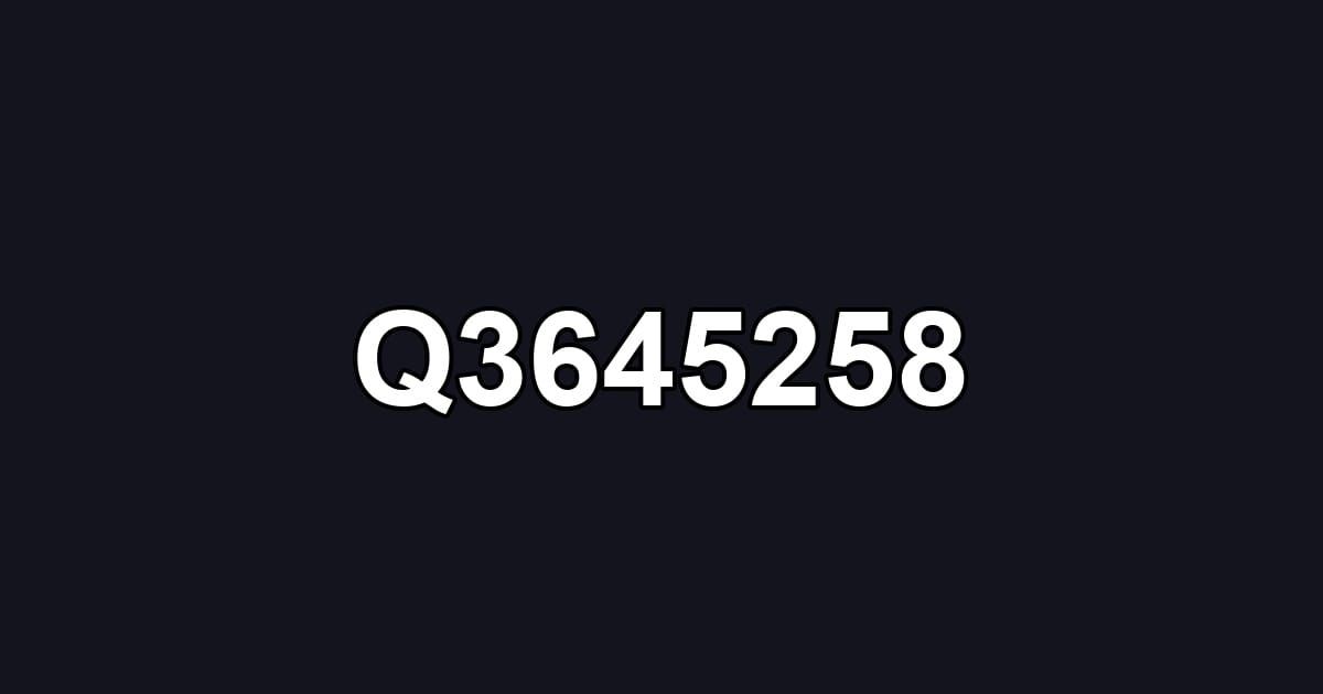 Q3645258