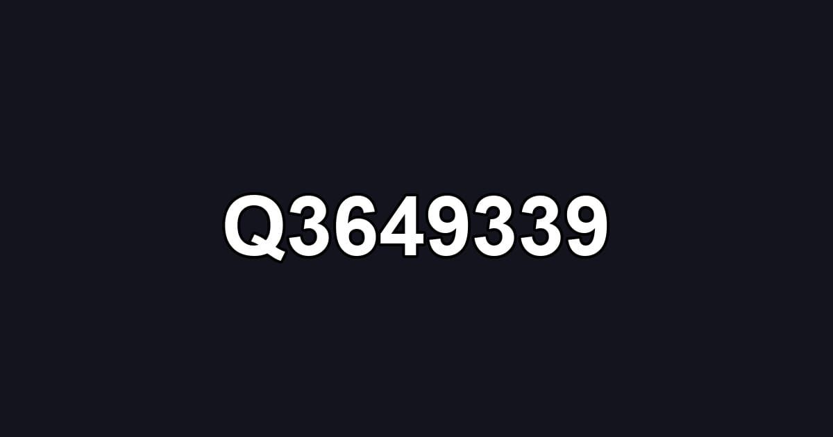 Q3649339
