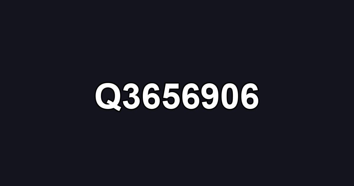 Q3656906