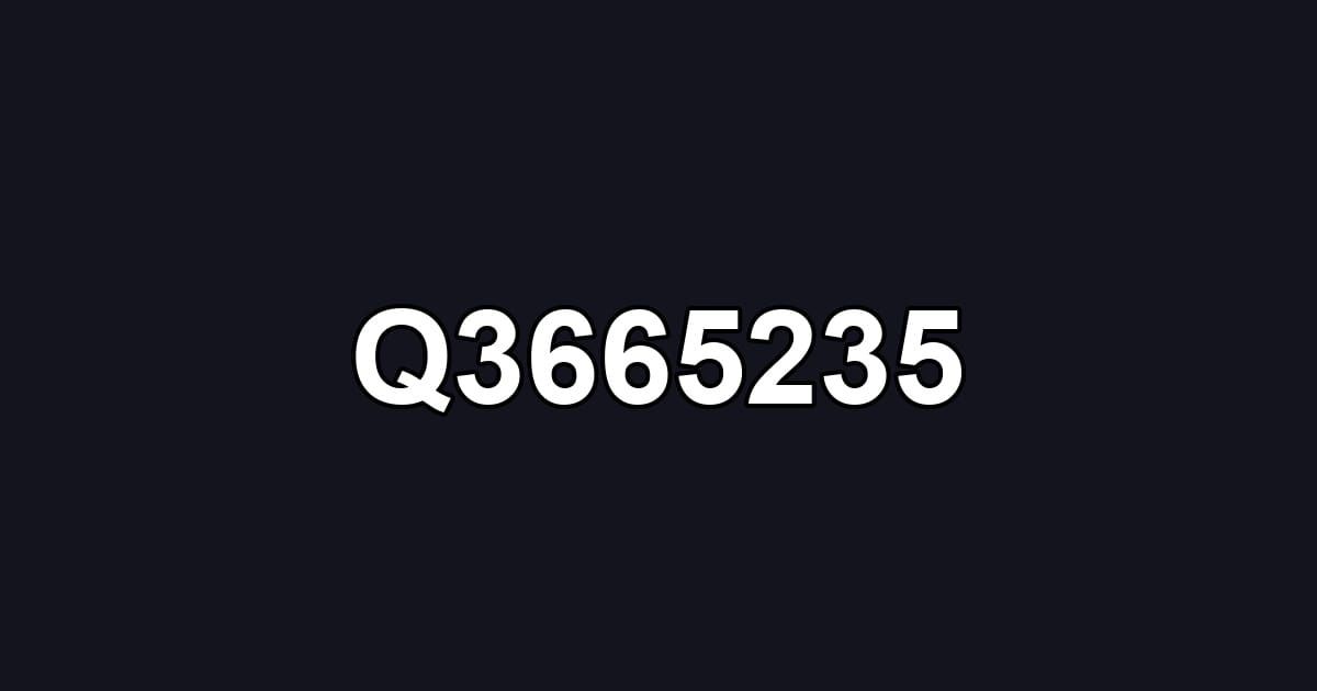 Q3665235