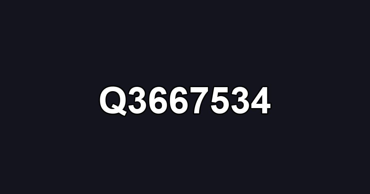 Q3667534
