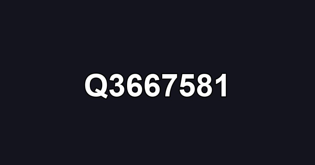 Q3667581