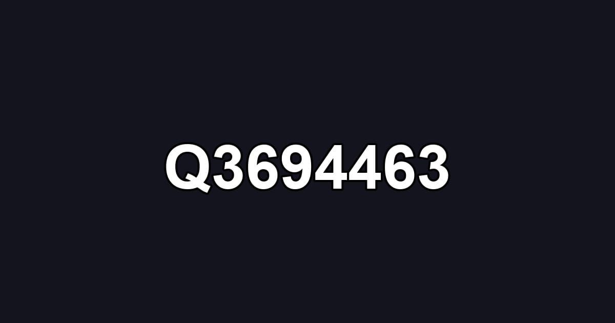 Q3694463