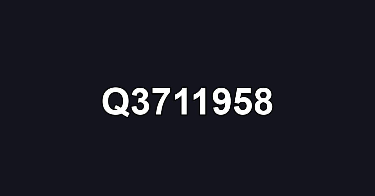 Q3711958