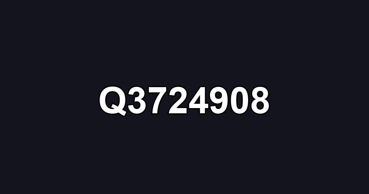 Q3724908
