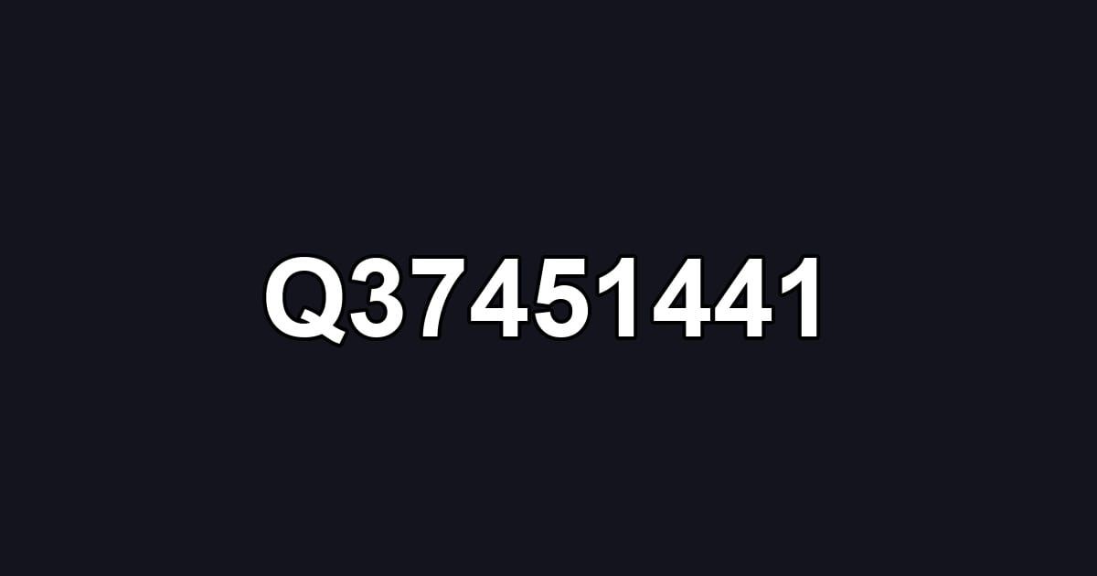 Q37451441