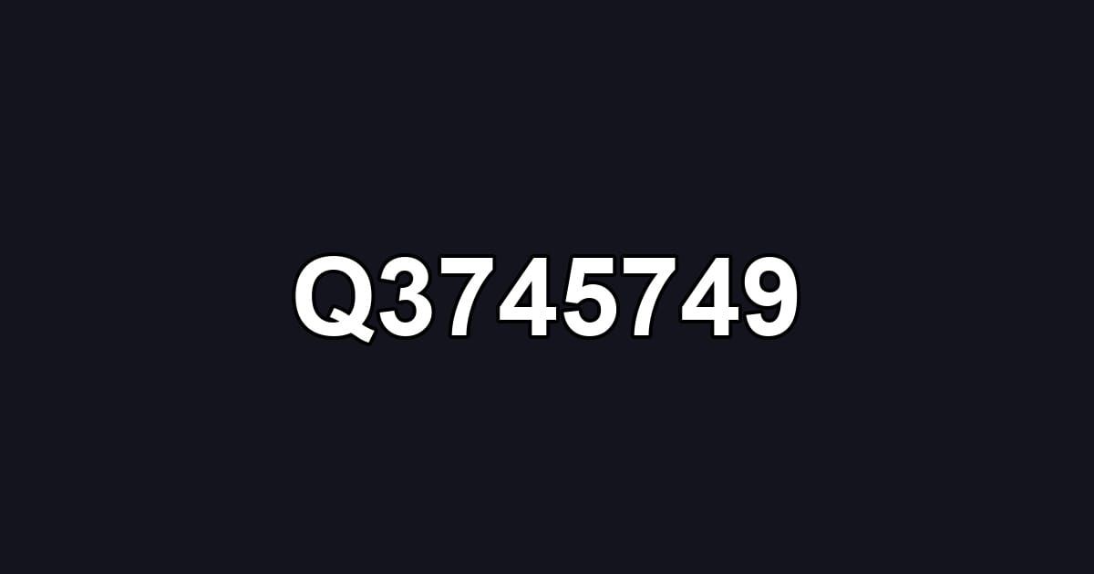 Q3745749