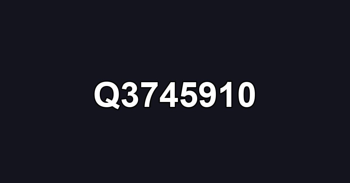 Q3745910