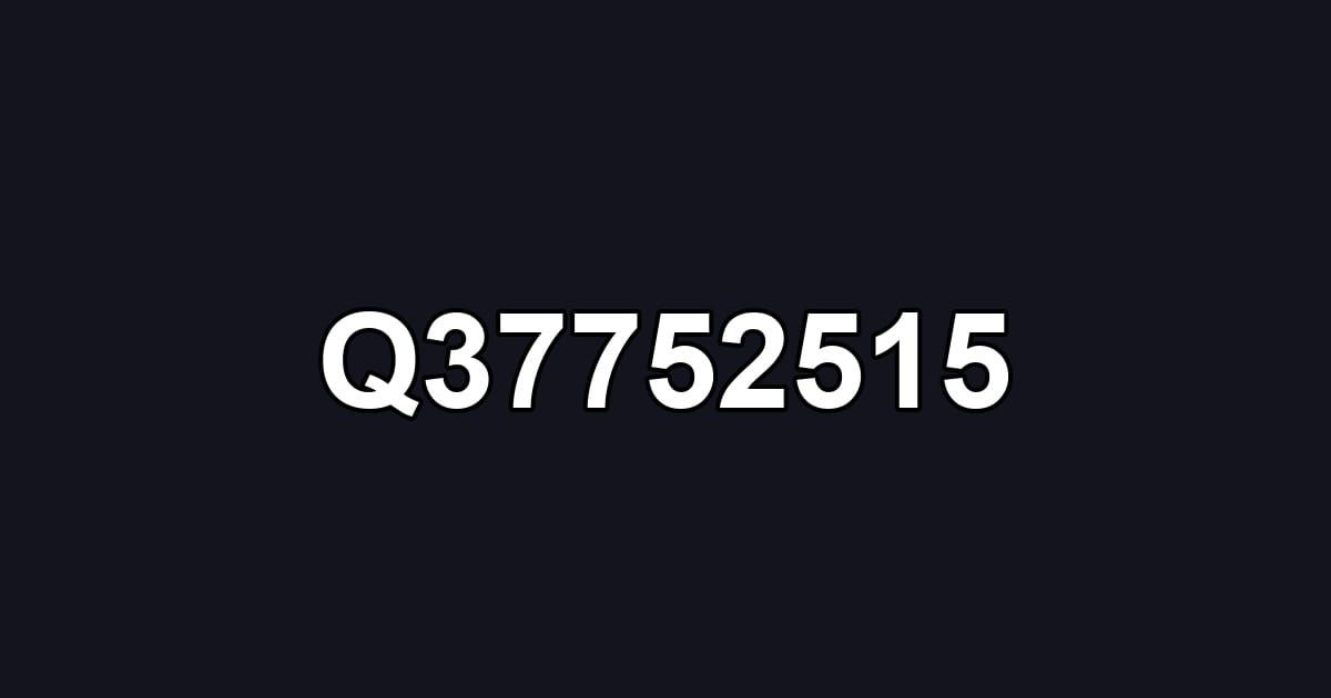 Q37752515