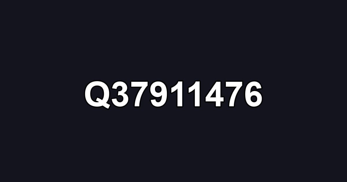 Q37911476