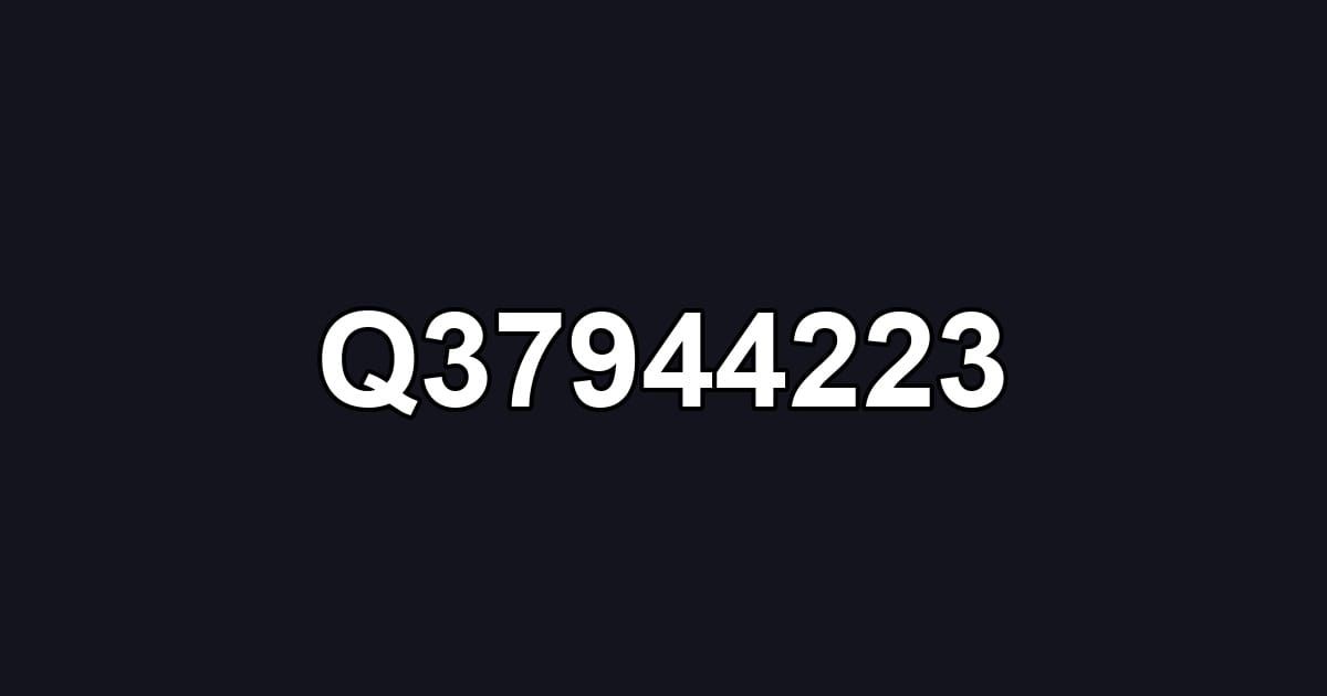 Q37944223