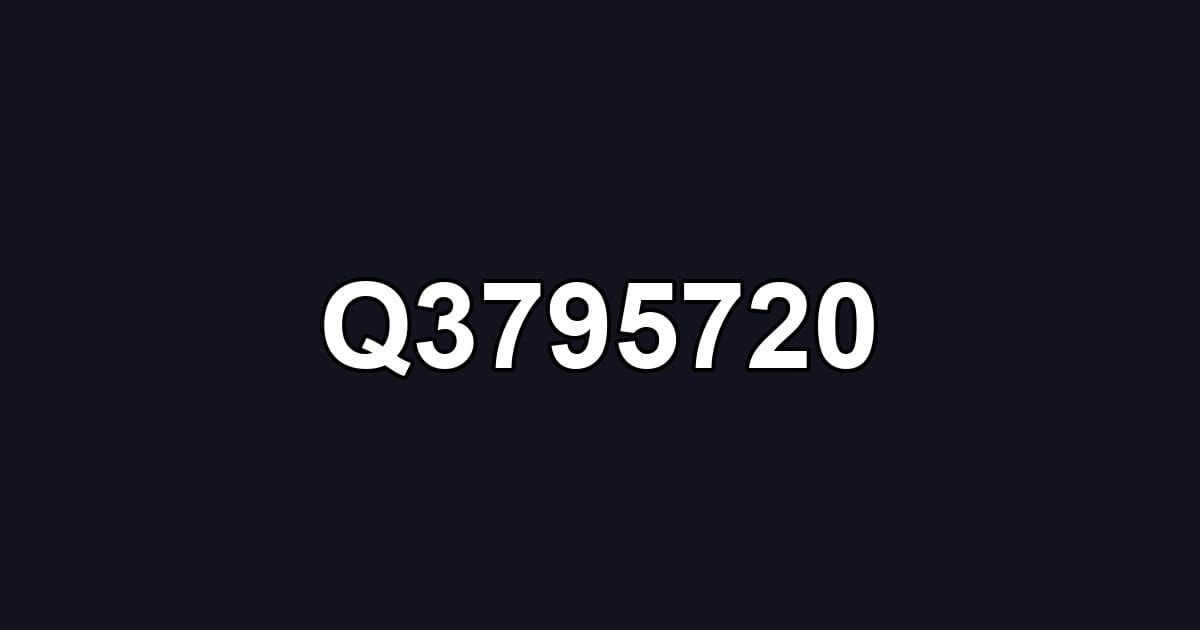 Q3795720