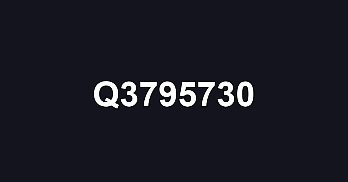 Q3795730