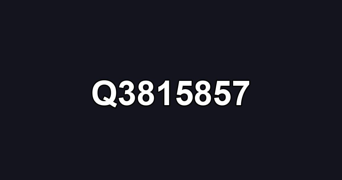 Q3815857