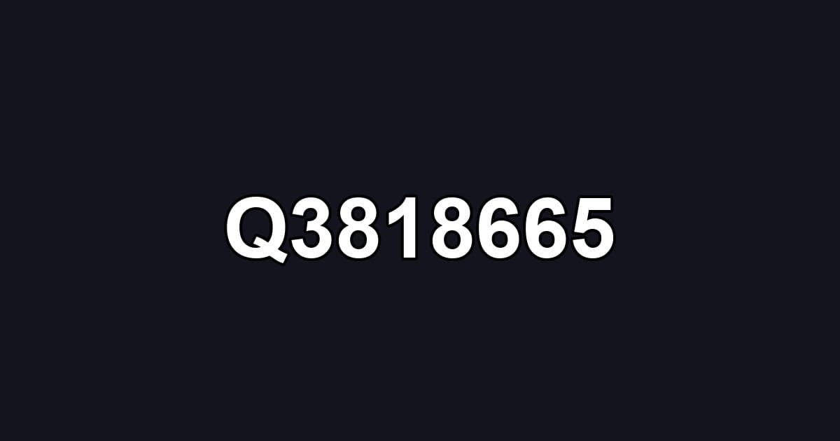 Q3818665