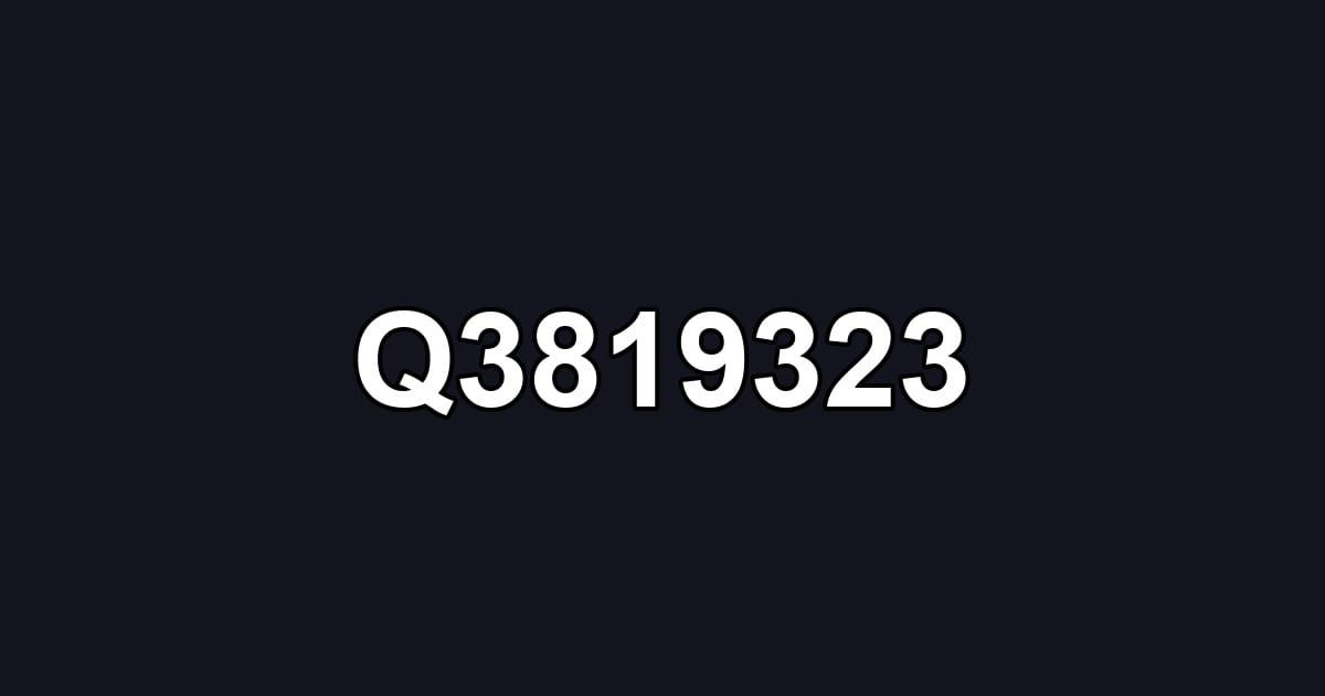 Q3819323