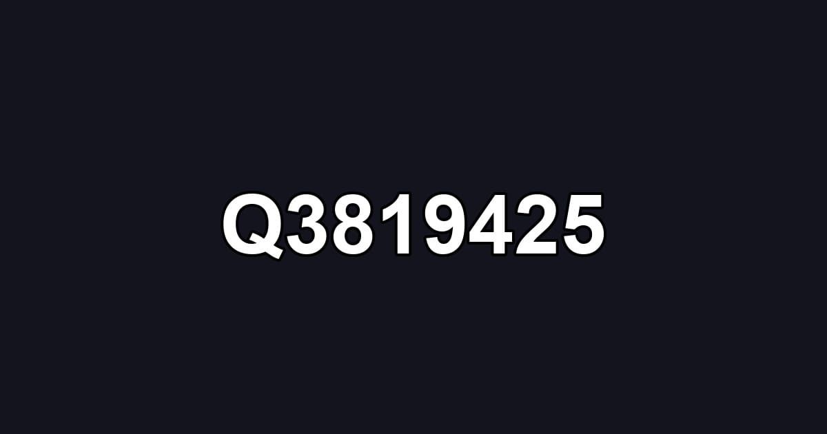 Q3819425