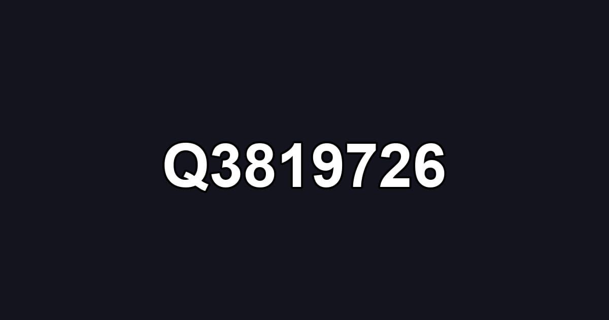 Q3819726