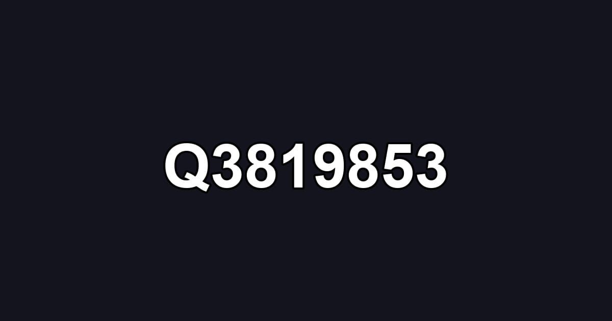 Q3819853