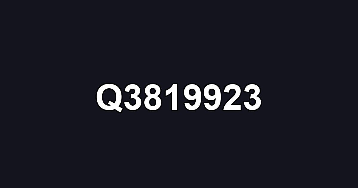 Q3819923